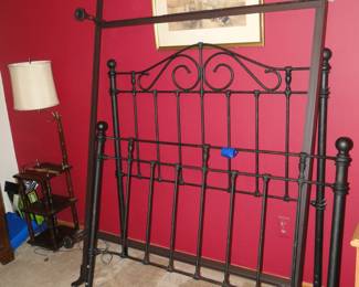 Queen bed frame and set