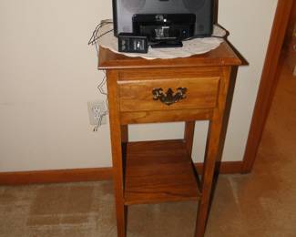 Tall and skinny side table