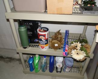 Oatmeal and cleaning supplies