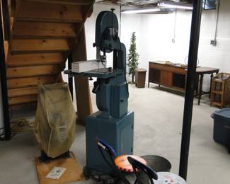 Yes even the band saw is for sale as well