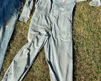 1950’s vintage machine ship coveralls