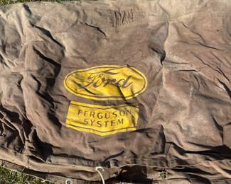 Vintage Ford Ferguson tractor cover