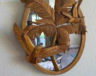 Wall Carved Mirror 