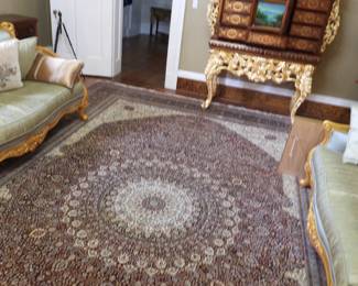 Hand loom large Persian rug