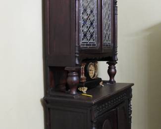 double body antique sideboard cupboard. 