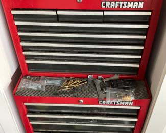 Craftsman 2-piece tool box. 