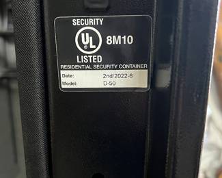 Liberty Safe. 42” x 72” x 28”. Brand new model D-50