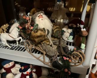 Santa and Sleigh -