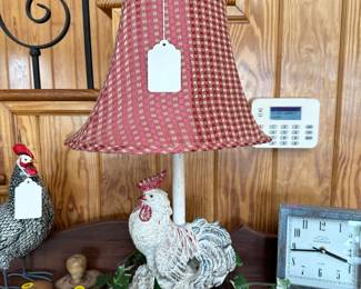 Rooster Lamp