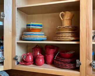 Lots of plates and sets.