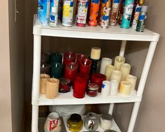 Candles - flameless - LOTS of them!