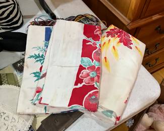 Vintage Tablecloths.