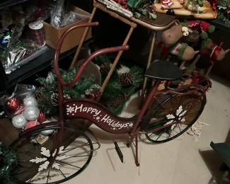 Metal Bike - Home Decor