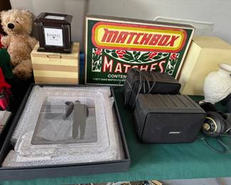 Waterford Picture Frame, Bose Speakers