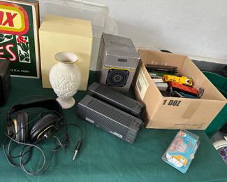 Lenox Vase, Speakers, Trains