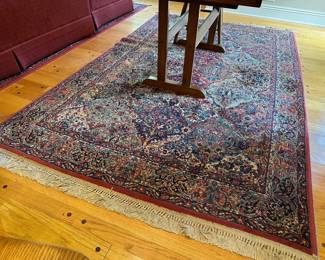 Karastan Multicolor Kirman Carpet 5'9" x 9'
