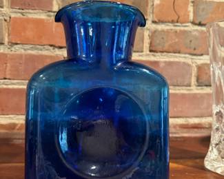 Blenko Glass Water Bottle