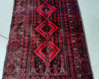 Stunning Handmade Rug 3' 6" x 6' 7" with Underpad