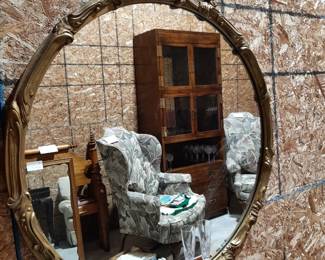Ornate Circular Mirror