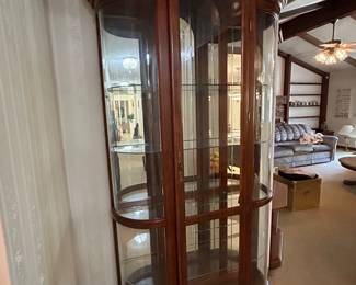 Gorgeous display cabinets filled with beautiful collectables , including Meissen , Spode, Lenox, Goebel , Kaiser and much more !! 
