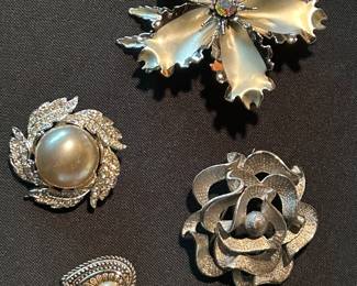 Vintage broaches.