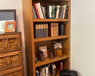 tall bookshelf