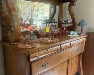 antique buffet