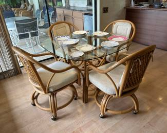 Rattan Dinette Set