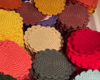 Handmade crochet items