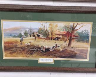 Jack C. DeLoney "QUAIL POINT" Signed &  Numbered