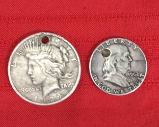 (2) SILVER Coins