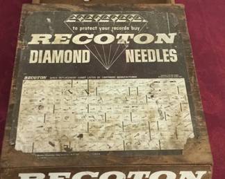 RARE Recoton Diamond Needles Table Display