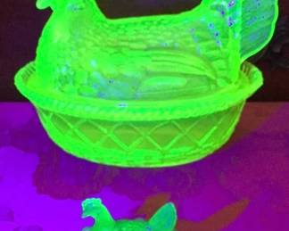 (2) Uranium Hens-On-Nest