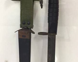 Antique Danish G3 Bayonet & Sheath