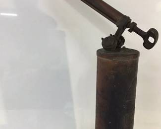 Antique Copper WILBUR Fire Extinguisher