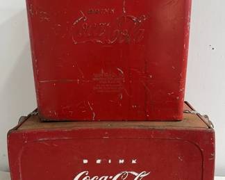 1950s COCA COLA Ice Boxes