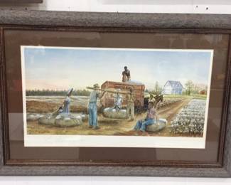 Jimmy Peterson Folk Art Print -Signed &  Numbered