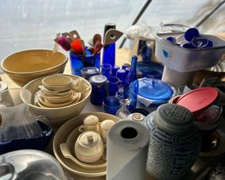 McCoy pottery and Cobalt