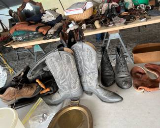 Western and English riding boots