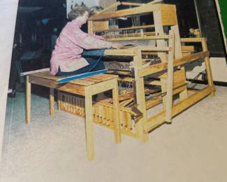 Large floor loom