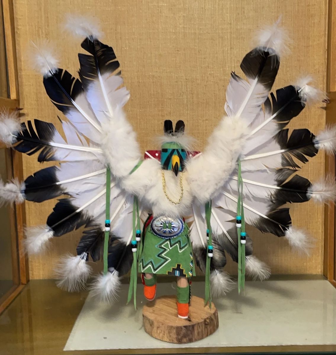 Dancing Eagle Native American Handmade Doll
