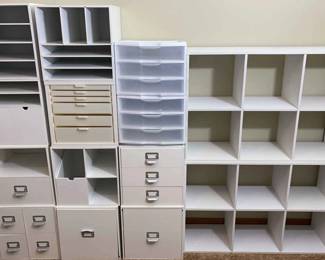 Craft & Hobby Cubbies And More Wall System
