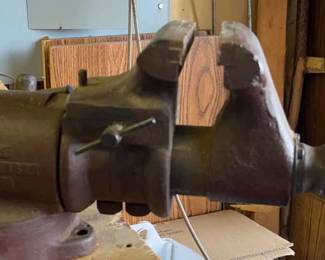 Rare Vintage Harper All Angle Vise * Bench Mount * Rare
