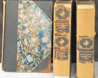 The 1906 Works Of Robert Louis Stevenson Vol. 3,5&8. Marquesan Edition. 187/1000
