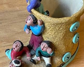 Lazart’s Tribal People Series Moccasin By Artist Judy Peele * Limited Edition 495/3000
