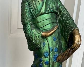 Geisha Figure Made in Mexico
