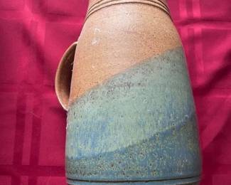 Ceramic vase.