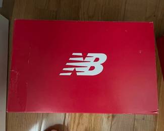 New New Balance shoes.