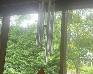 Wind chimes.