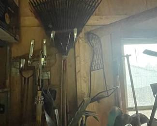 Assorted tools and gadgets. 